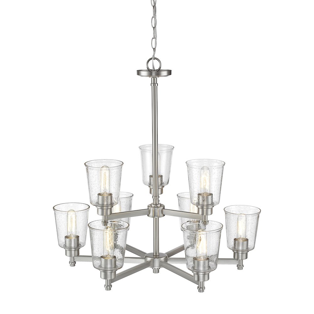 Z-Lite 9 Light Chandelier. Picture 2