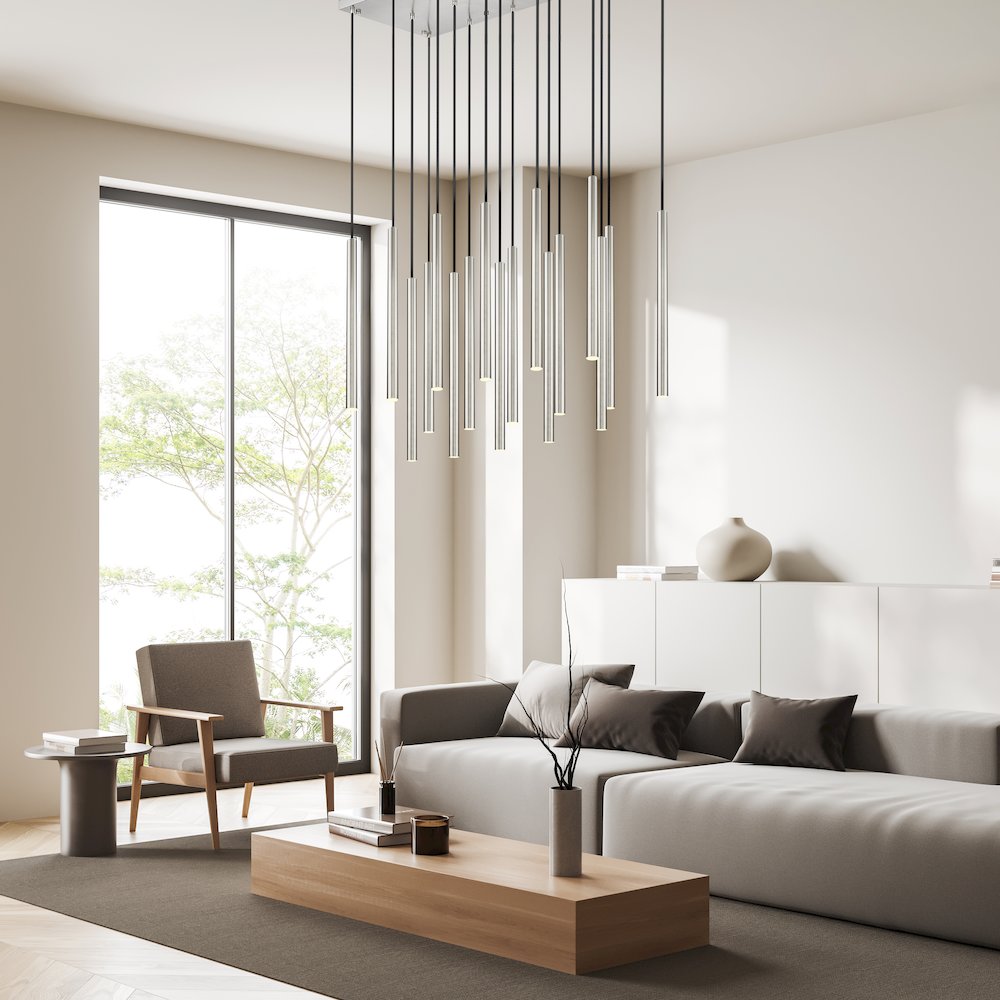 Z-Lite 17 Light Linear Chandelier. Picture 6