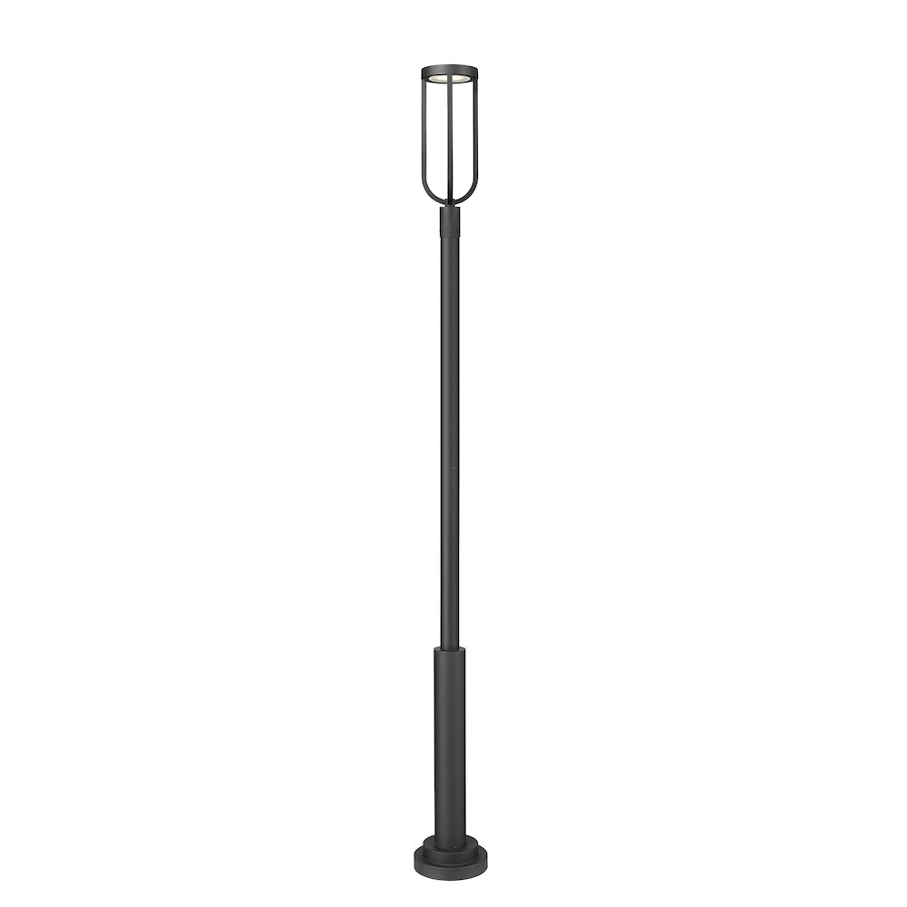 Z-Lite 1 Light Outdoor Post Mounted Fixture. Picture 2