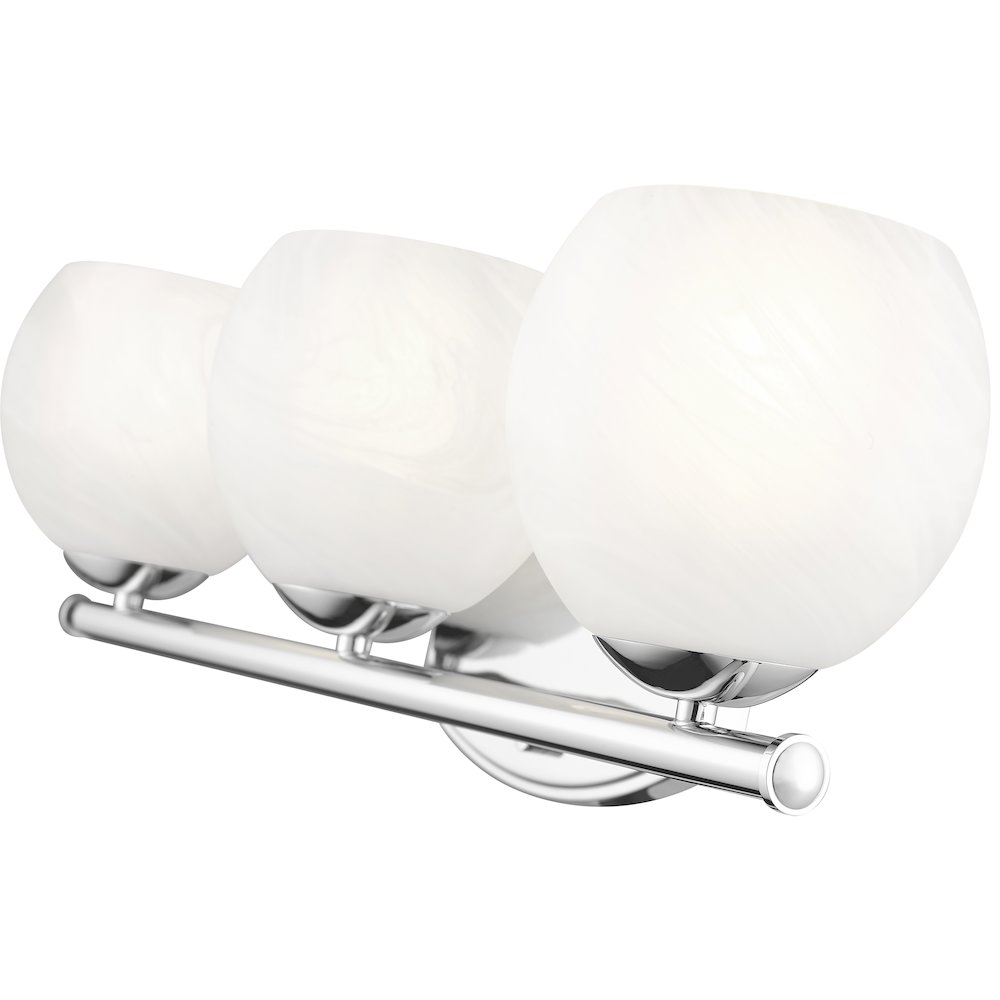 Z-Lite 3 Light Vanity, Chrome. Picture 4