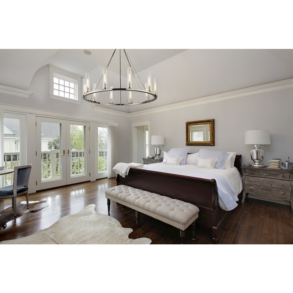 Z-Lite 10 Light Chandelier. Picture 7
