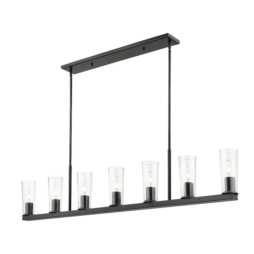 Z-Lite 7 Light Linear Chandelier. Picture 2