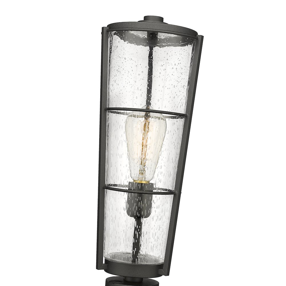 Z-Lite 1 Light Outdoor Pier Mounted Fixture. Picture 4