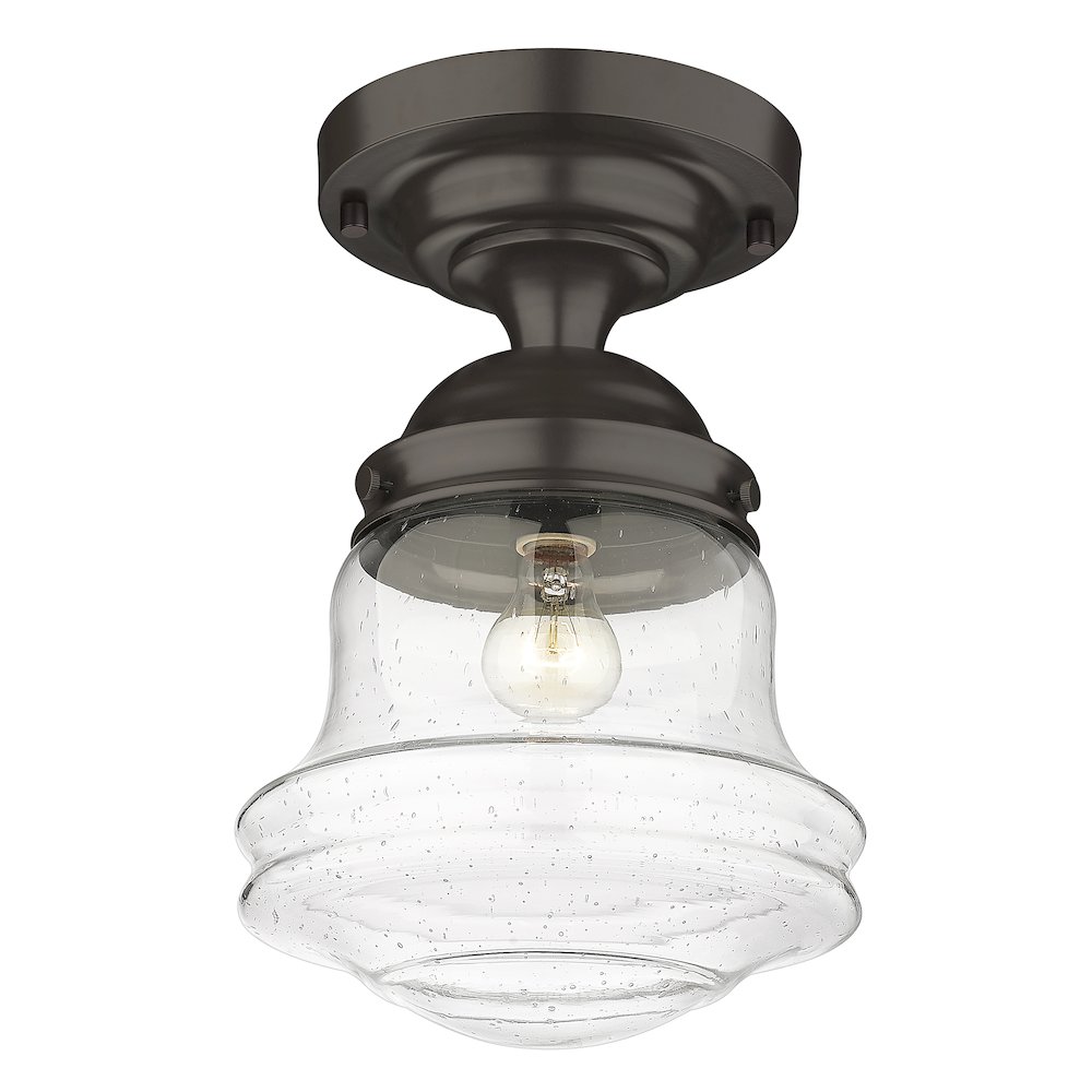 Z-Lite 1 Light Flush Mount. Picture 3