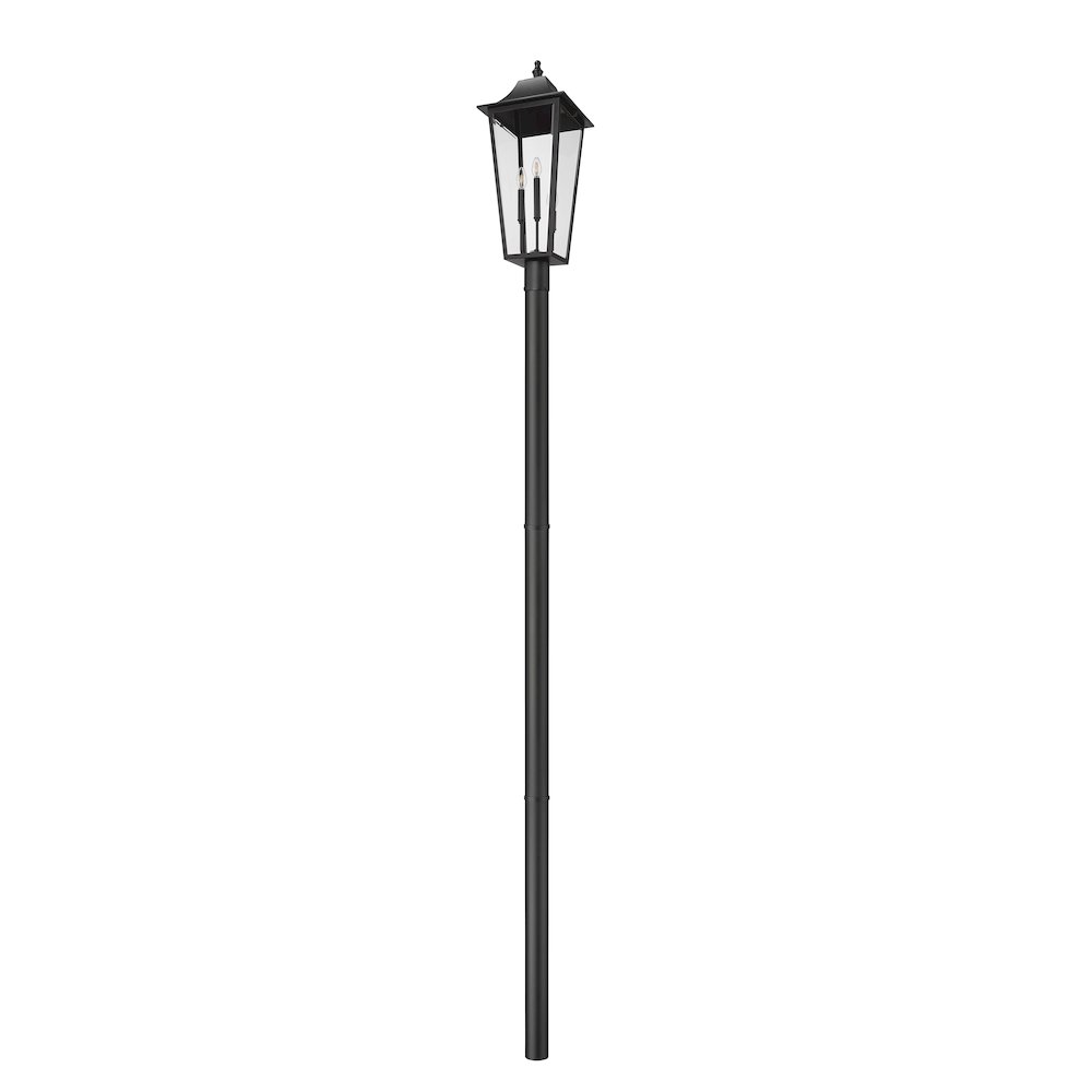 Z-Lite 3 Light Outdoor Post Mount Fixture. Picture 5