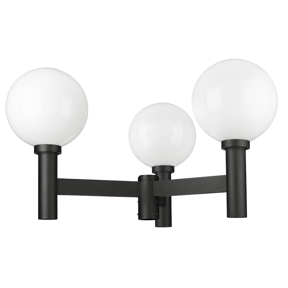 Z-Lite 3 Light Outdoor Post Mount Fixture. Picture 5