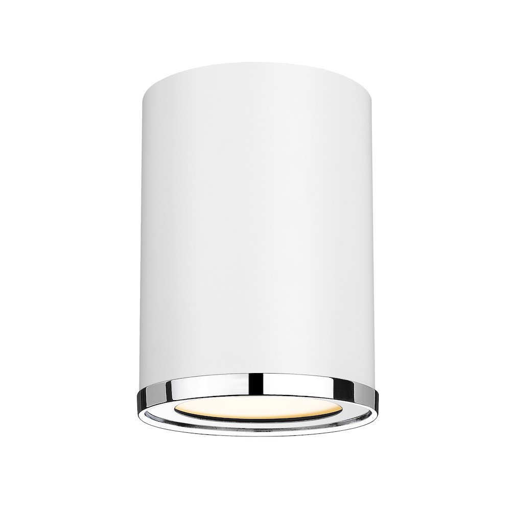 Z-Lite 1 Light Flush Mount. Picture 1