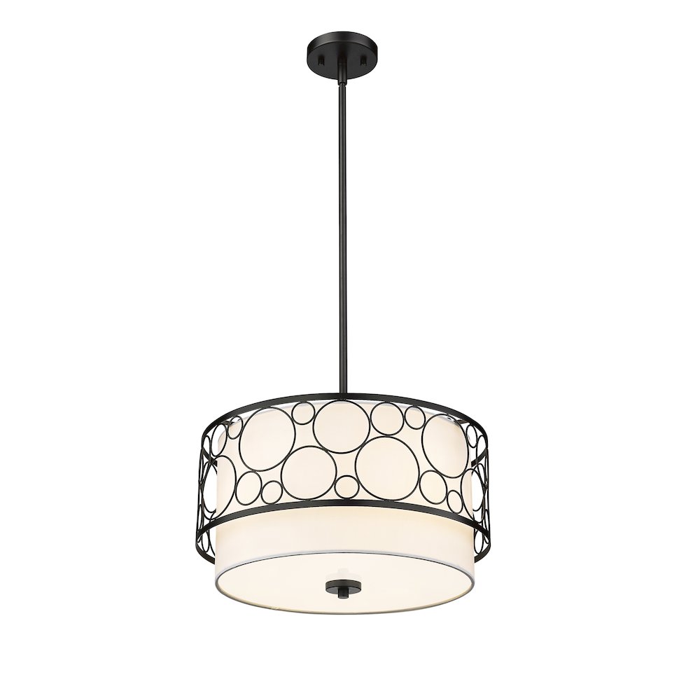 Z-Lite 3 Light Pendant. Picture 3