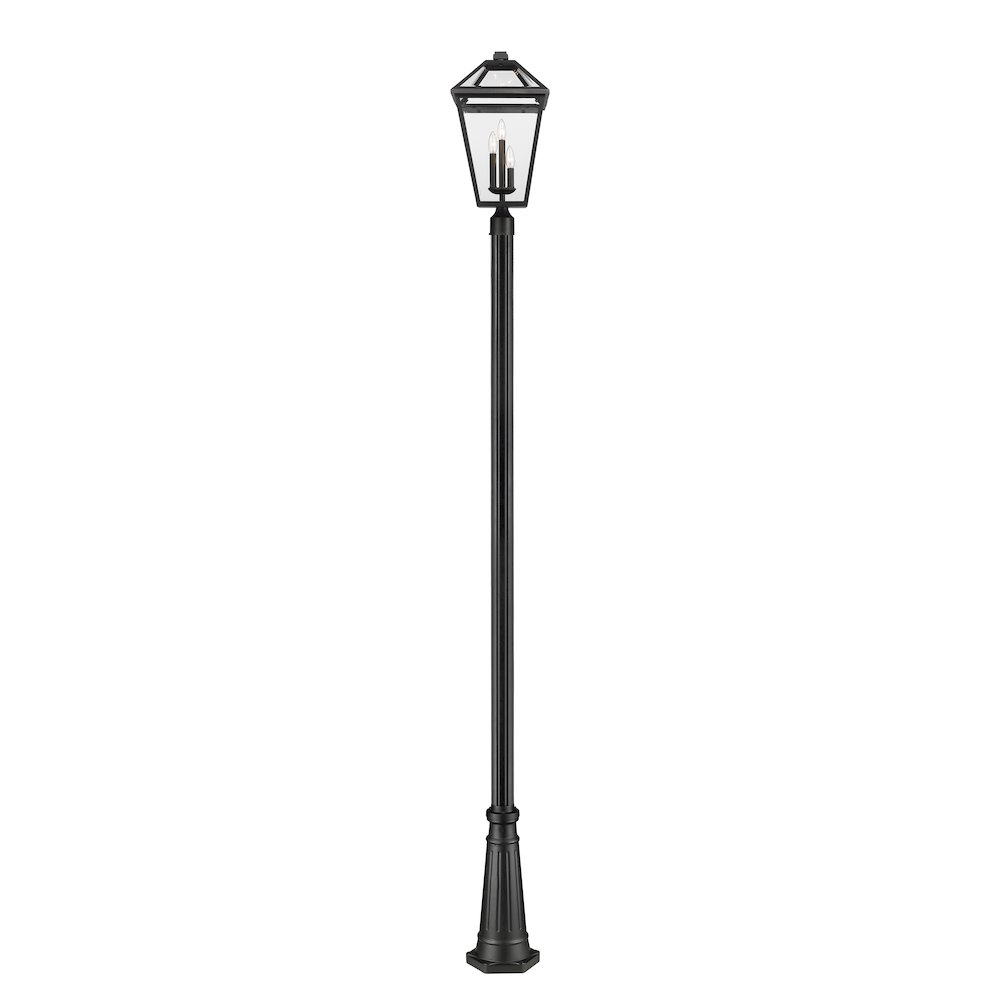 Z-Lite 3 Light Outdoor Post Mounted Fixture. Picture 2