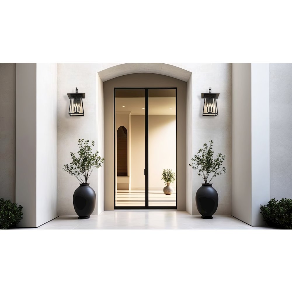 Z-Lite 4 Light Outdoor Wall Light. Picture 7