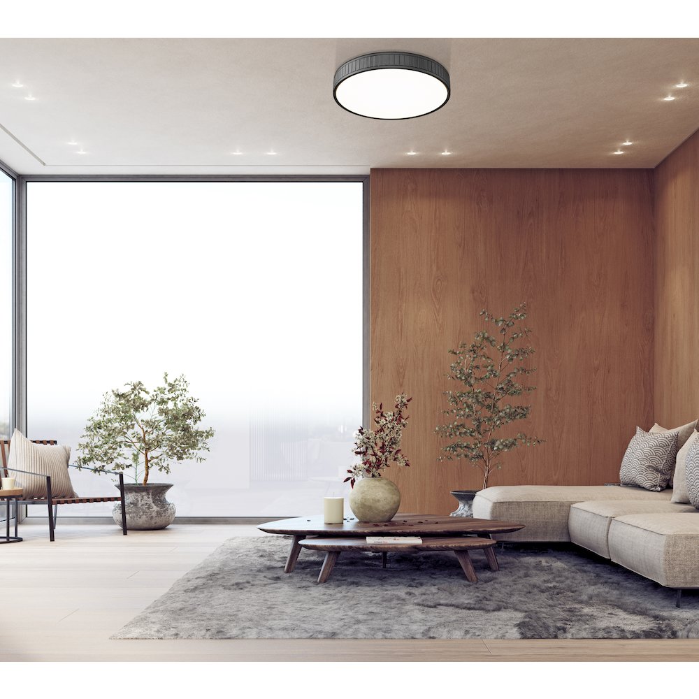 Z-Lite 1 Light Flush Mount. Picture 6