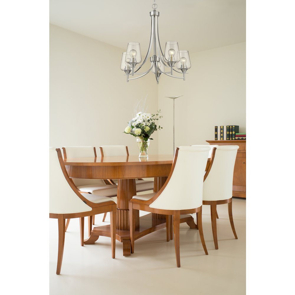 Z-Lite 5 Light Chandelier. Picture 6