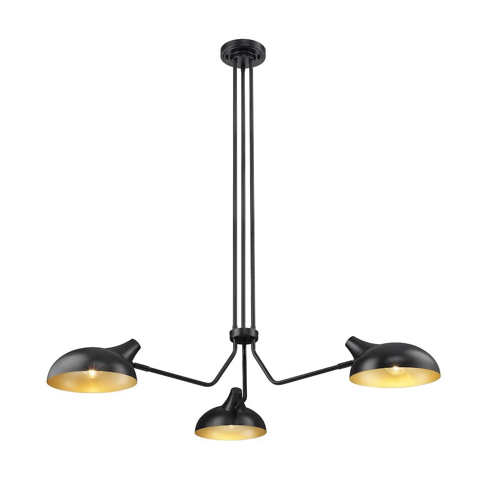 Z-Lite 3 Light Chandelier. Picture 3
