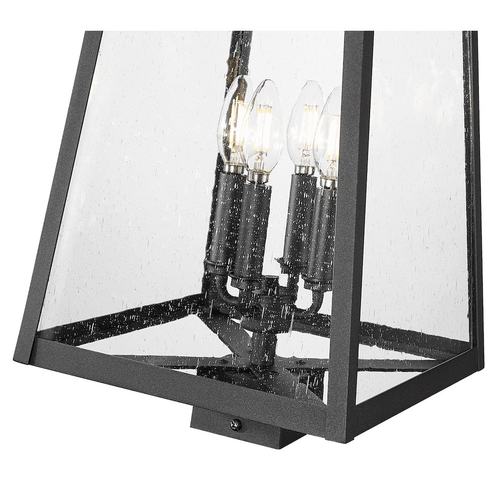 Z-Lite 4 Light Outdoor Post Mount Fixture. Picture 4