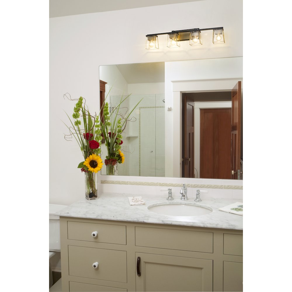 Z-Lite 4 Light Vanity. Picture 6