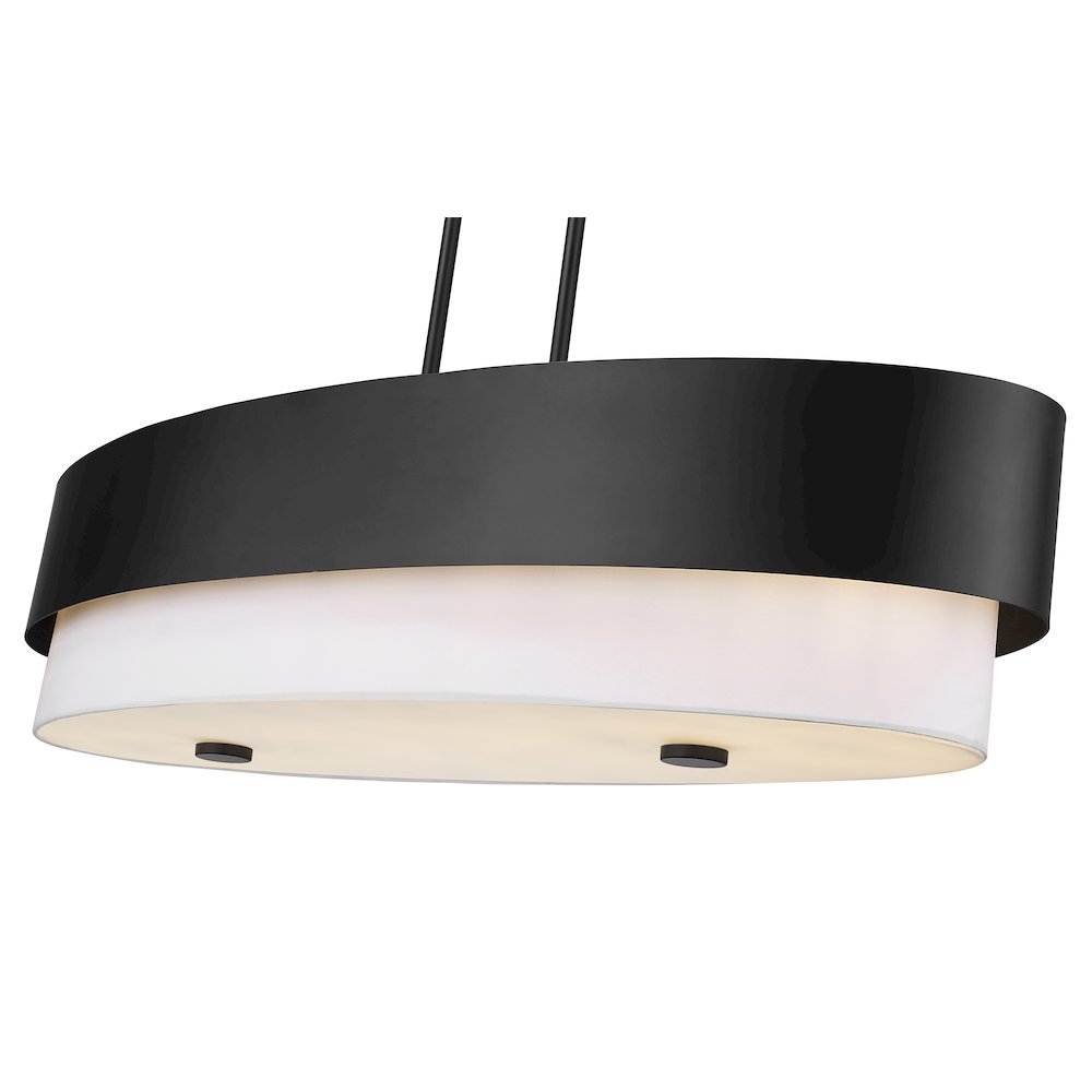 Z-Lite 5 Light Linear Chandelier. Picture 4