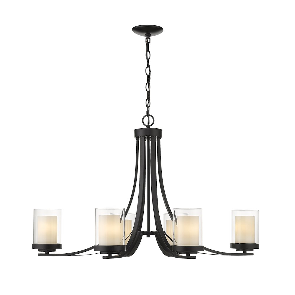 Z-Lite 6 Light Chandelier. Picture 2