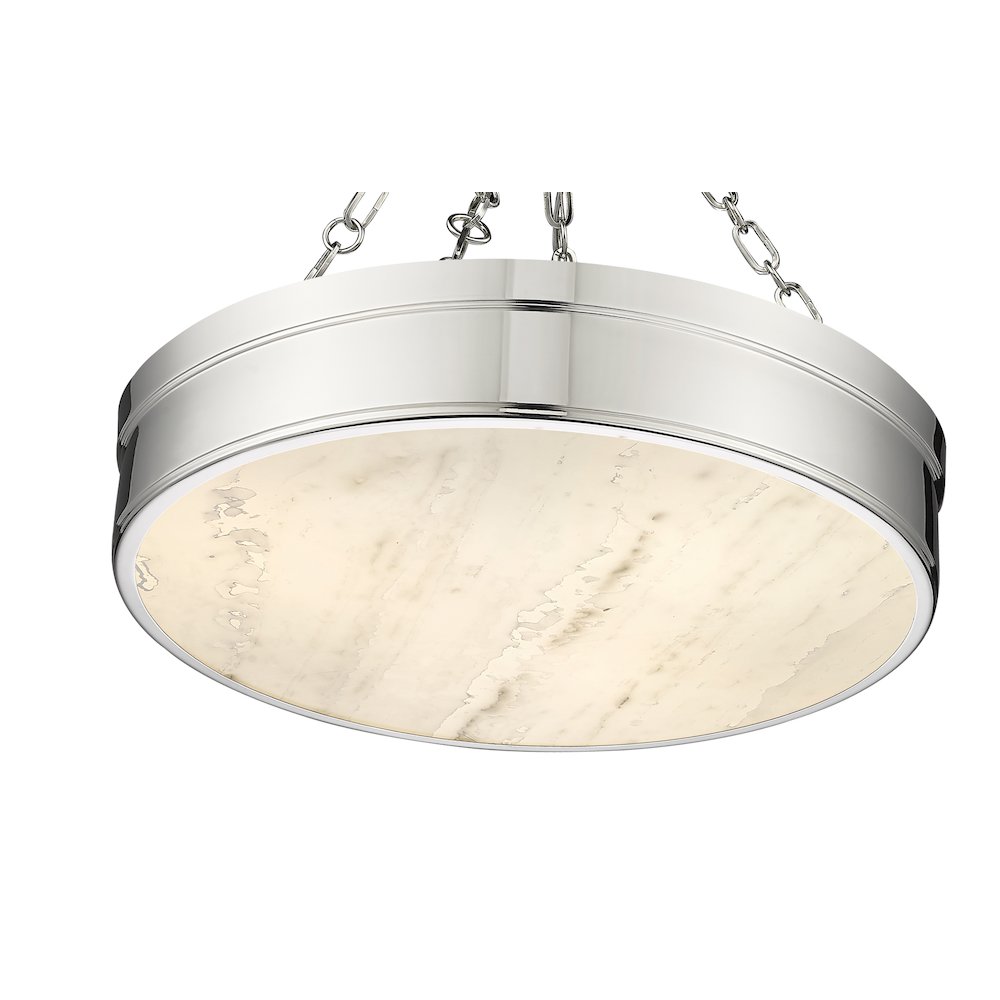 Z-Lite 3 Light Semi Flush Mount. Picture 4
