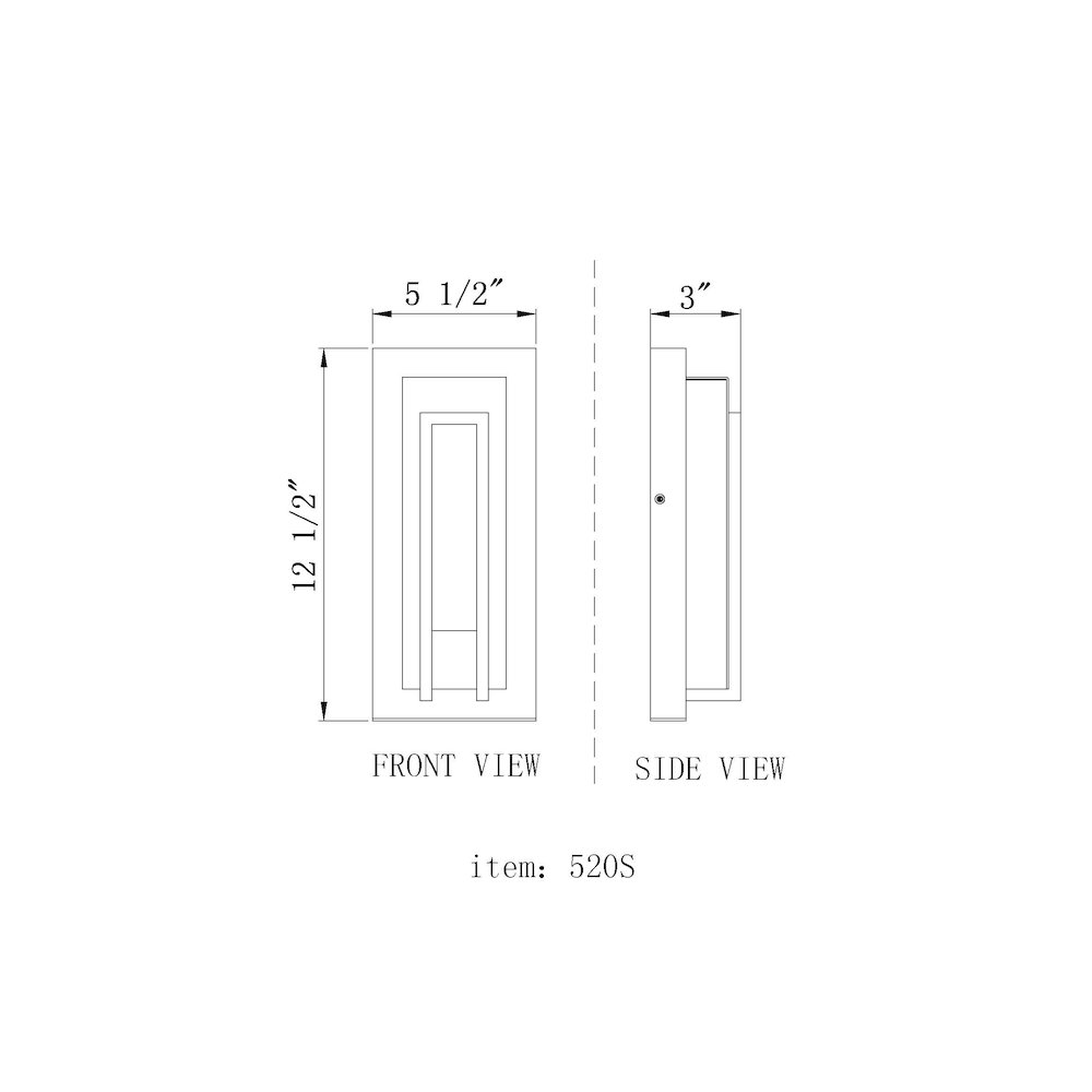 Z-Lite 1 Light Outdoor Wall Light. Picture 8