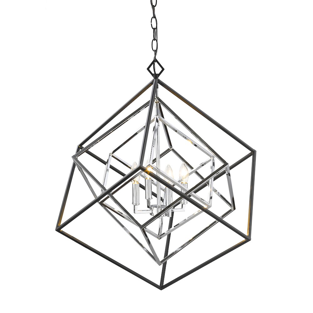 Z-Lite 4 Light Chandelier. Picture 4