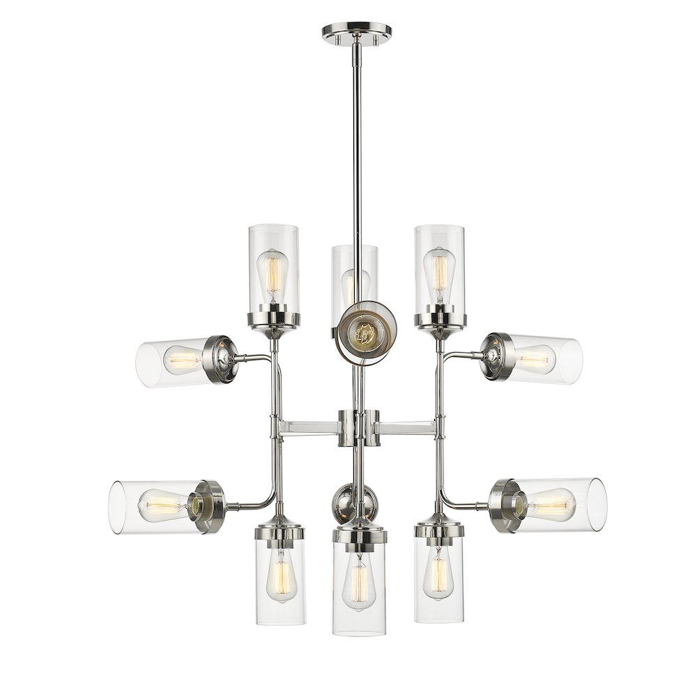 Z-Lite 12 Light Chandelier. Picture 4