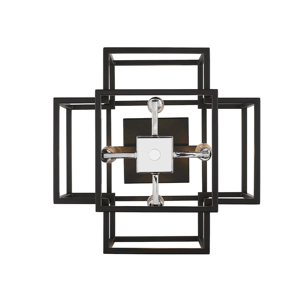Z-Lite 4 Light Semi Flush Mount. Picture 2