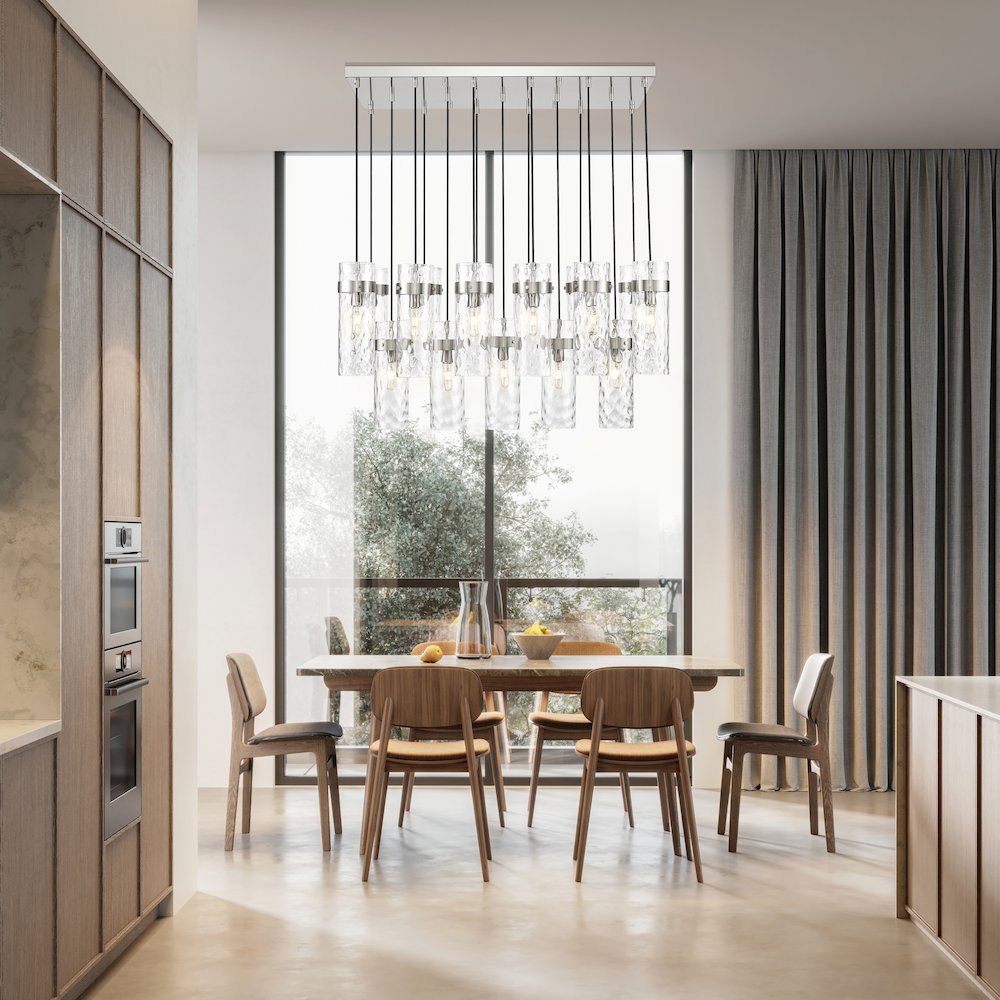Z-Lite 17 Light Linear Chandelier. Picture 7