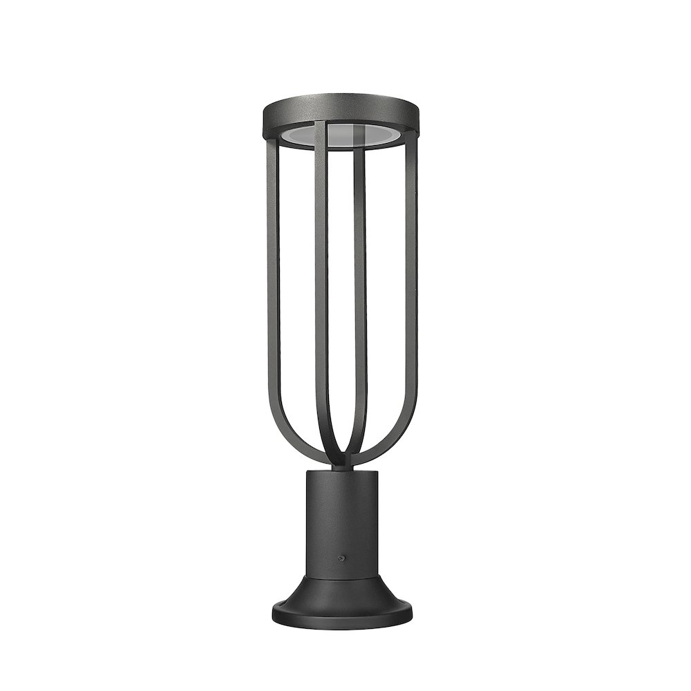 Z-Lite 1 Light Outdoor Pier Mounted Fixture. Picture 5