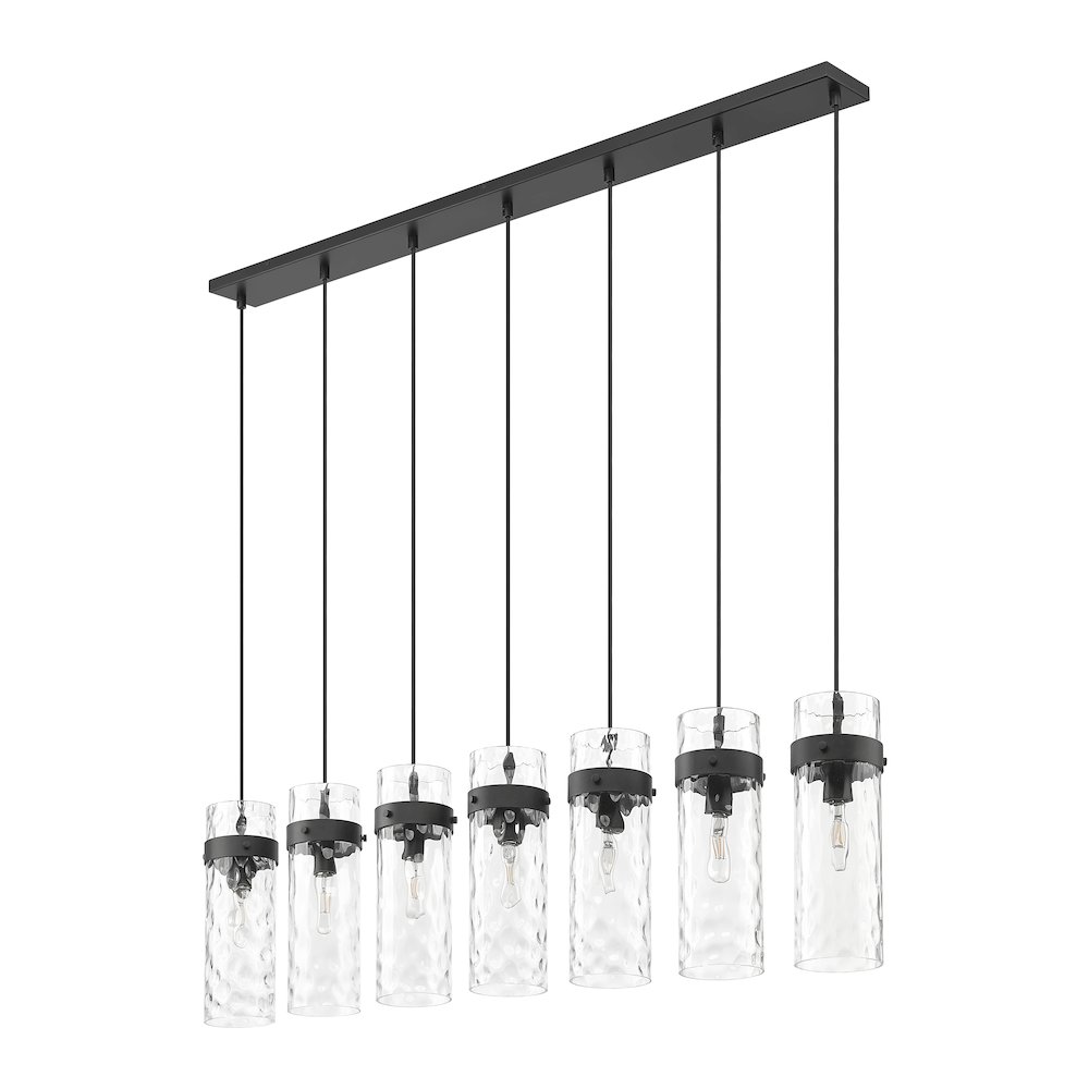 Z-Lite 7 Light Linear Chandelier. Picture 5