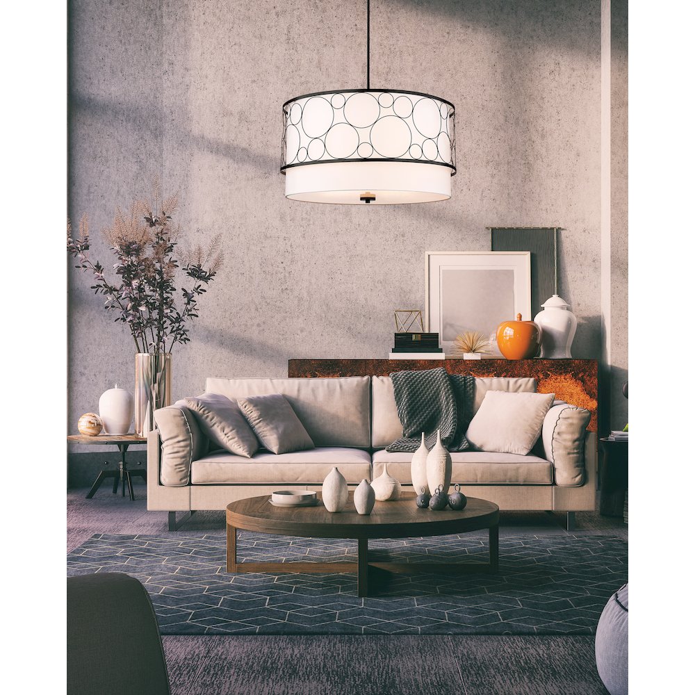 Z-Lite 5 Light Chandelier. Picture 6