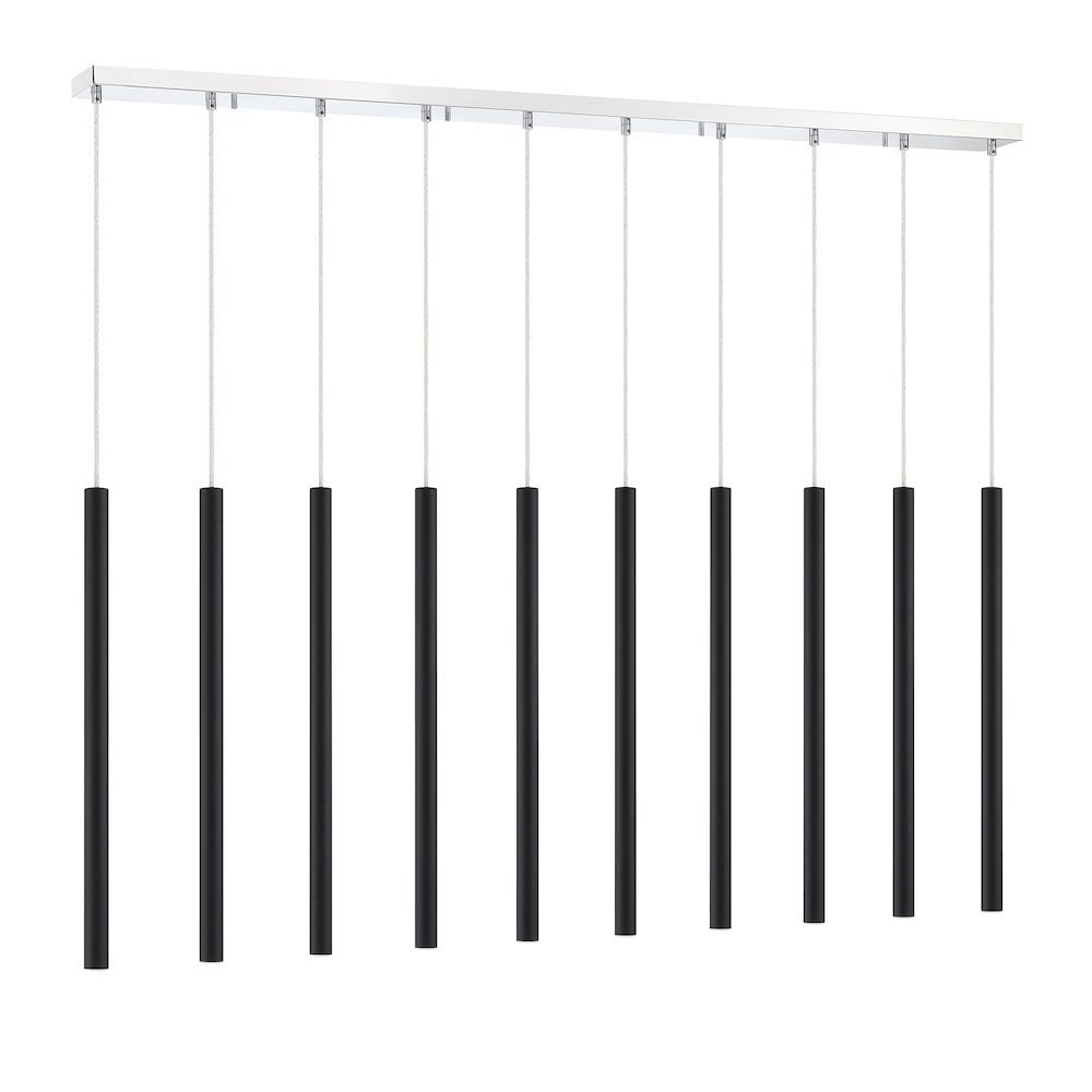 Z-Lite 10 Light Linear Chandelier. Picture 3