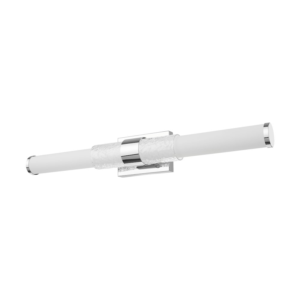 Z-Lite Egon 1 Light Vanity in Chrome color, Steel frame. Picture 5