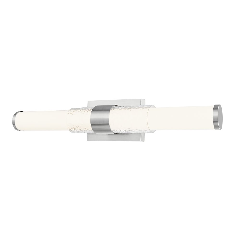 Z-Lite Egon 1 Light Vanity in Brushed Nickel color, Steel frame. Picture 1