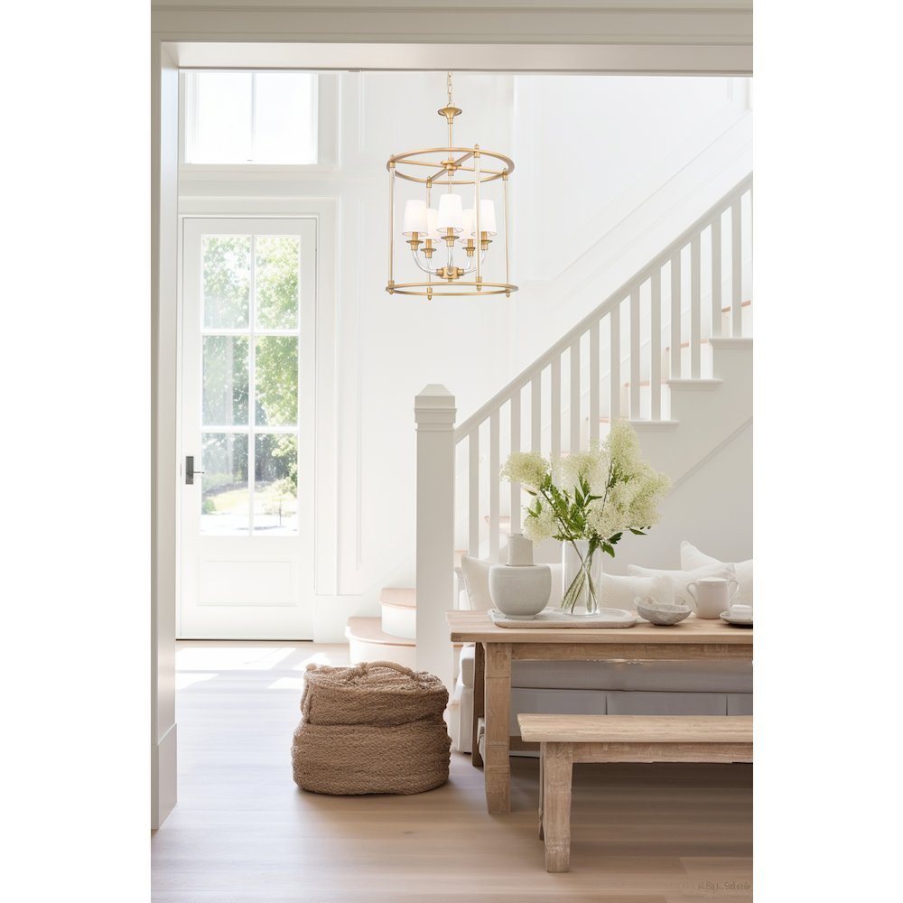 Z-Lite 5 Light Chandelier. Picture 6