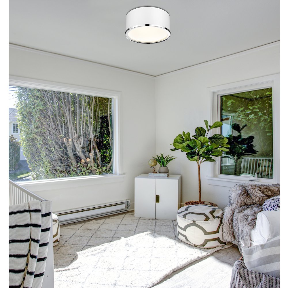 Z-Lite 2 Light Flush Mount. Picture 6