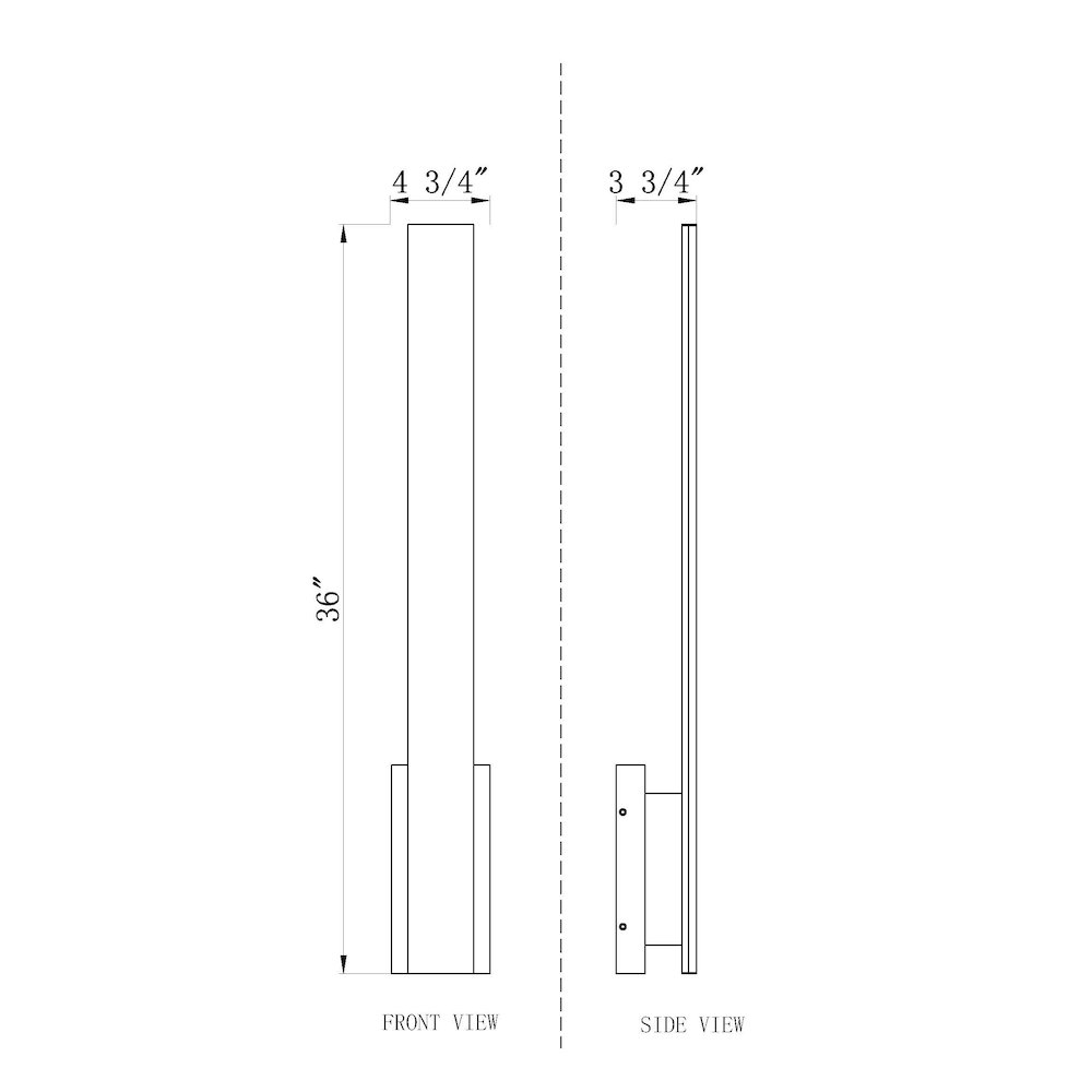 Z-Lite 2 Light Outdoor Wall Light. Picture 8