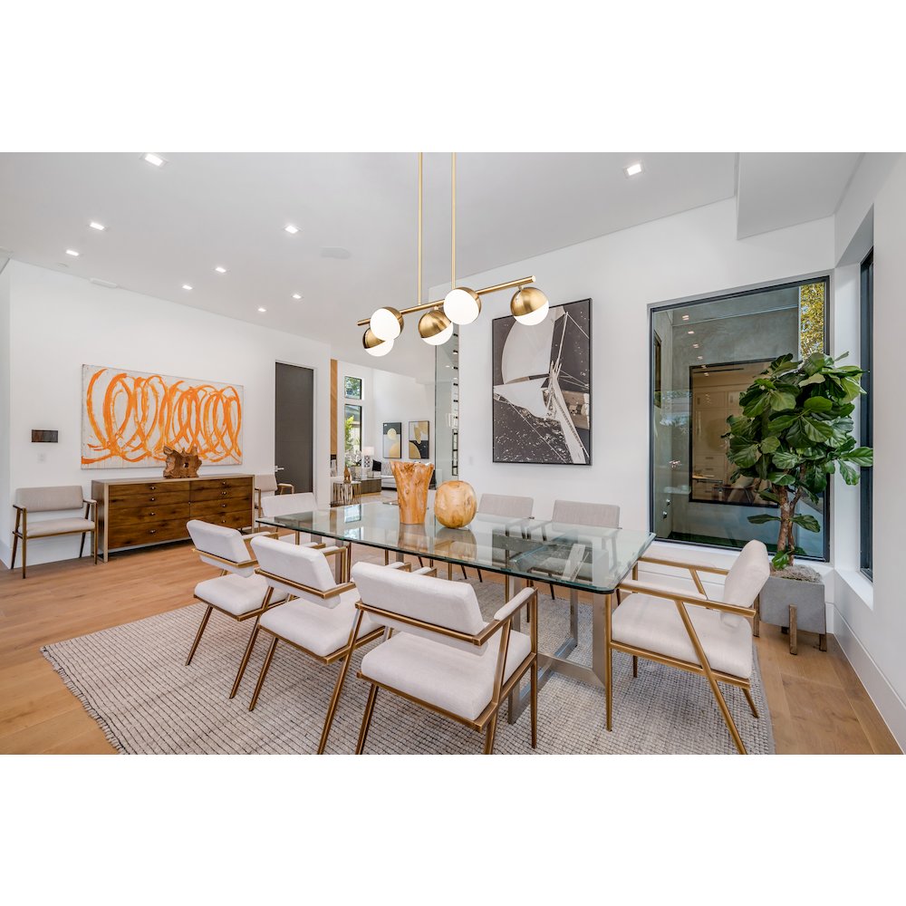 Z-Lite 5 Light Linear Chandelier. Picture 7