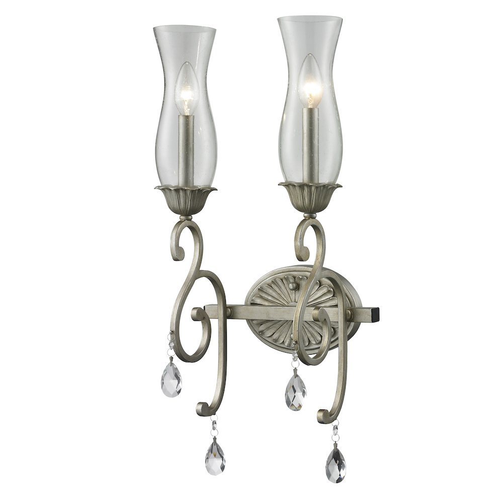 Z-Lite 2 Light Wall Sconce. Picture 1