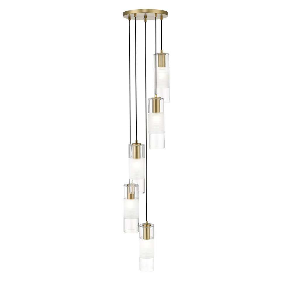Z-Lite 5 Light Chandelier. Picture 2