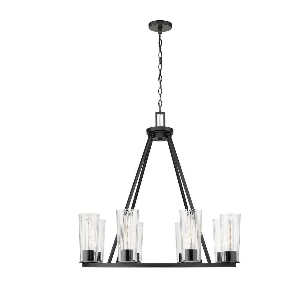 Z-Lite 8 Light Chandelier. Picture 1