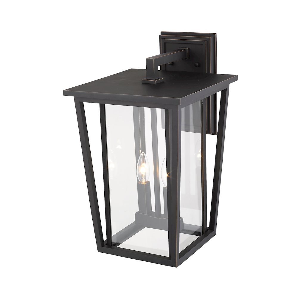 Z-Lite 2 Light Outdoor Wall Light. Picture 3