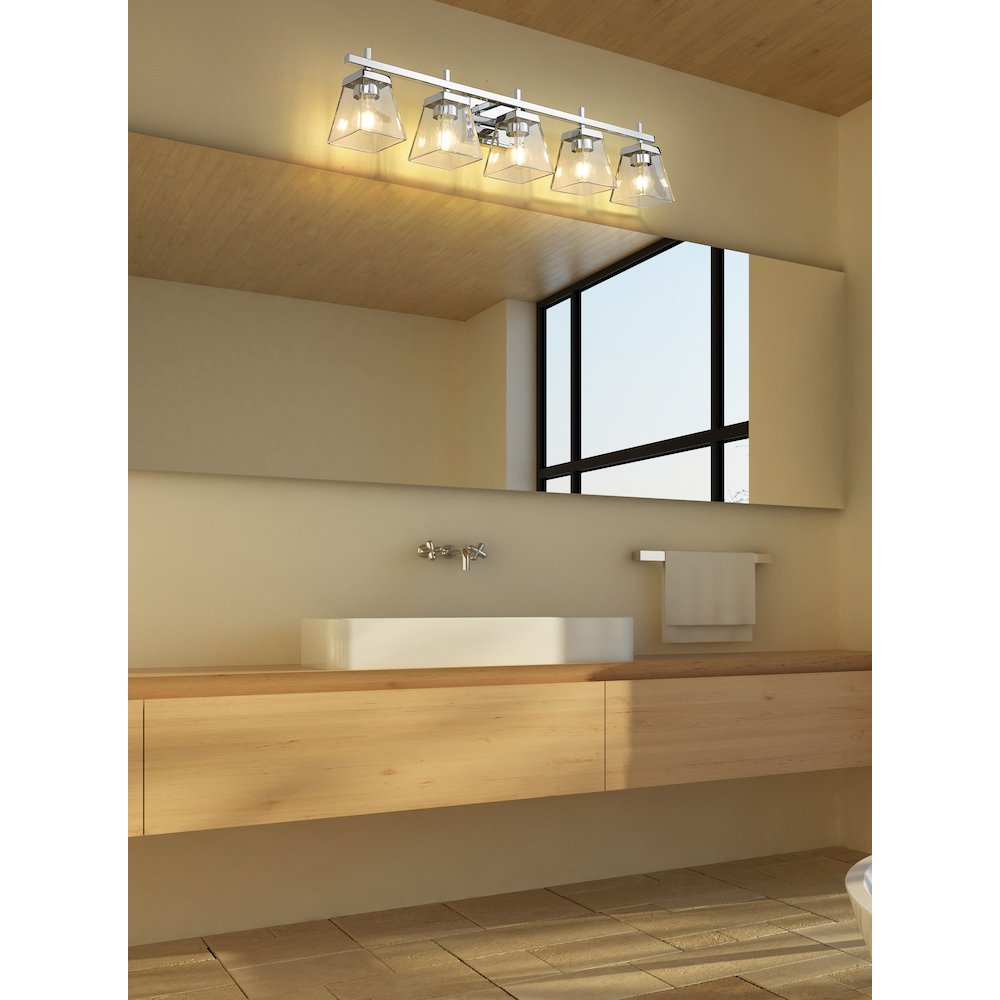 Z-Lite 5 Light Vanity. Picture 6