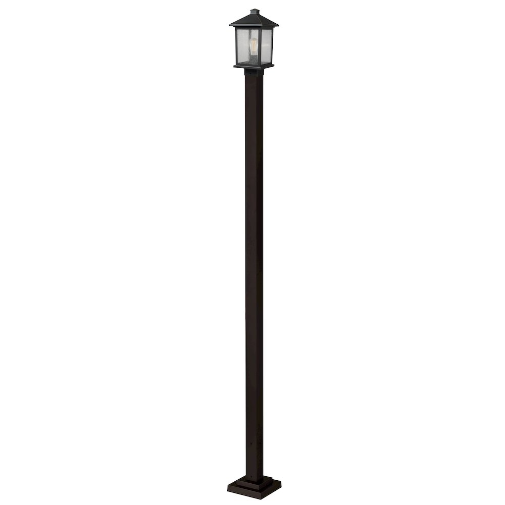 Z-Lite 1 Light Outdoor Post Mounted Fixture. Picture 1