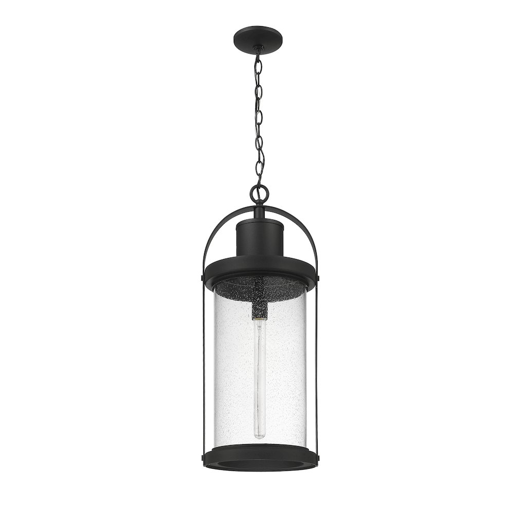Z-Lite 1 Light Outdoor Chain Mount Ceiling Fixture. Picture 5