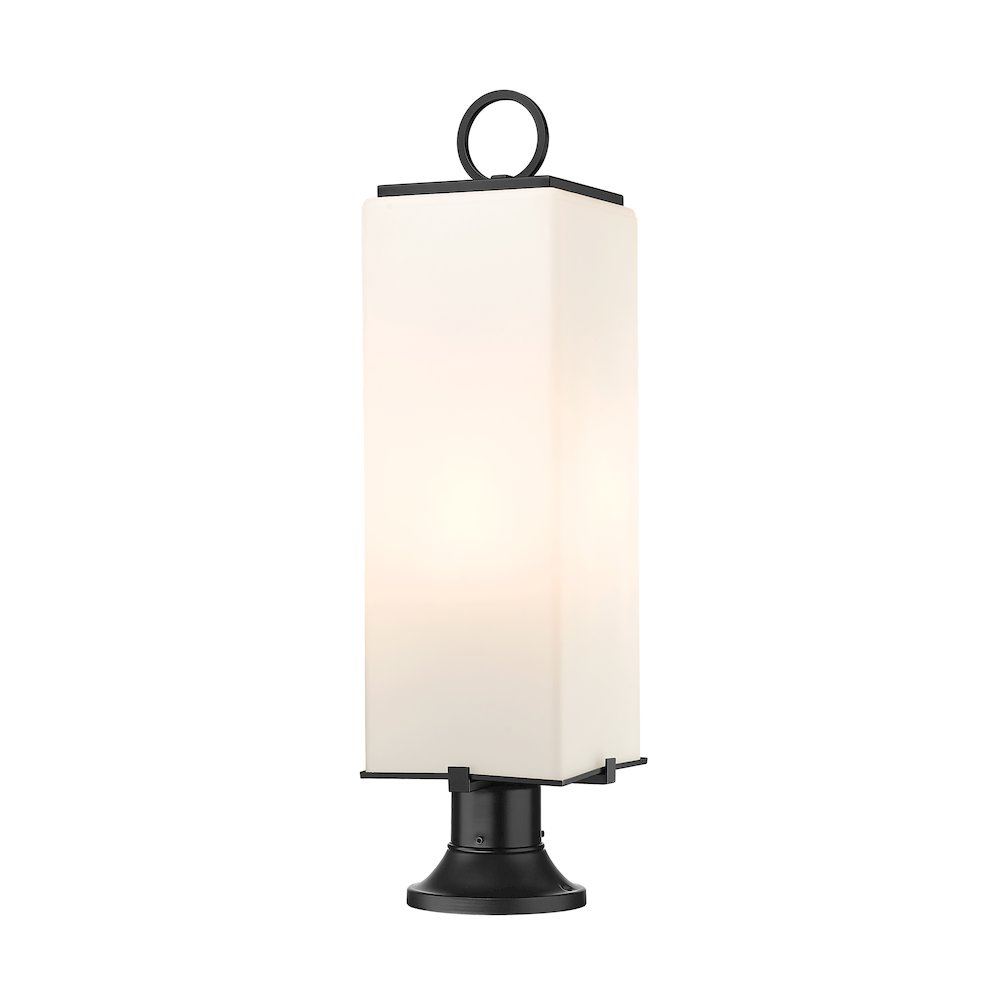 Z-Lite 3 Light Outdoor Pier Mounted Fixture. Picture 1