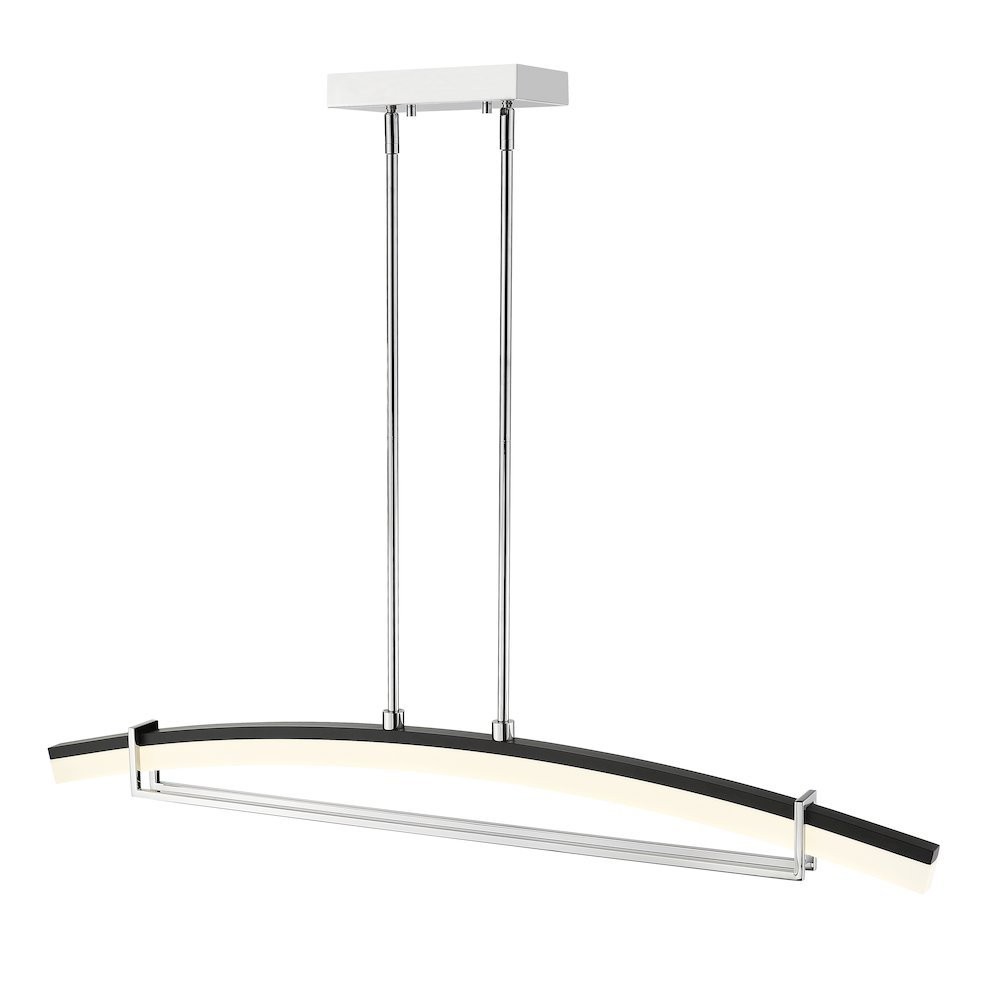 Z-Lite 1 Light Linear Chandelier. Picture 3