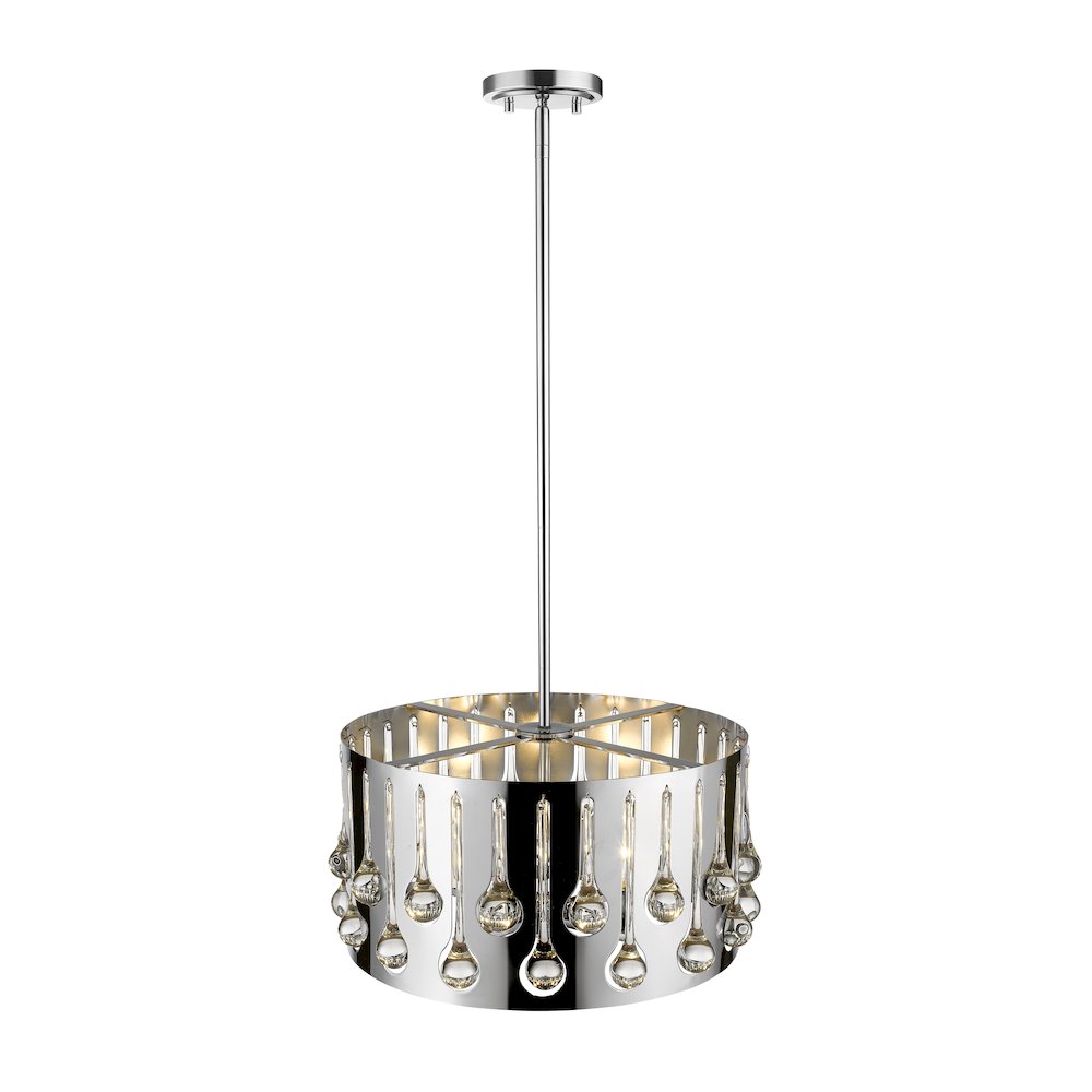 Z-Lite 4 Light Pendant. Picture 4