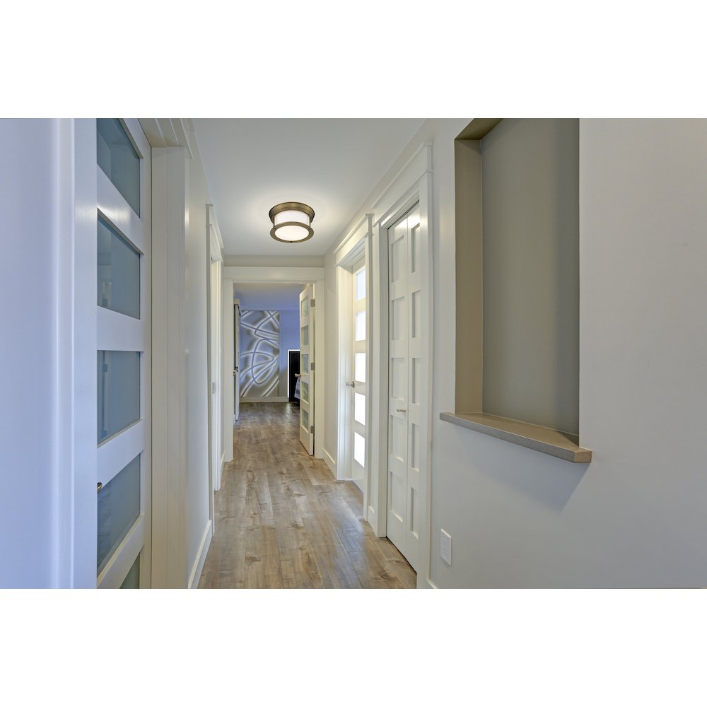 Z-Lite 2 Light Flush Mount. Picture 6