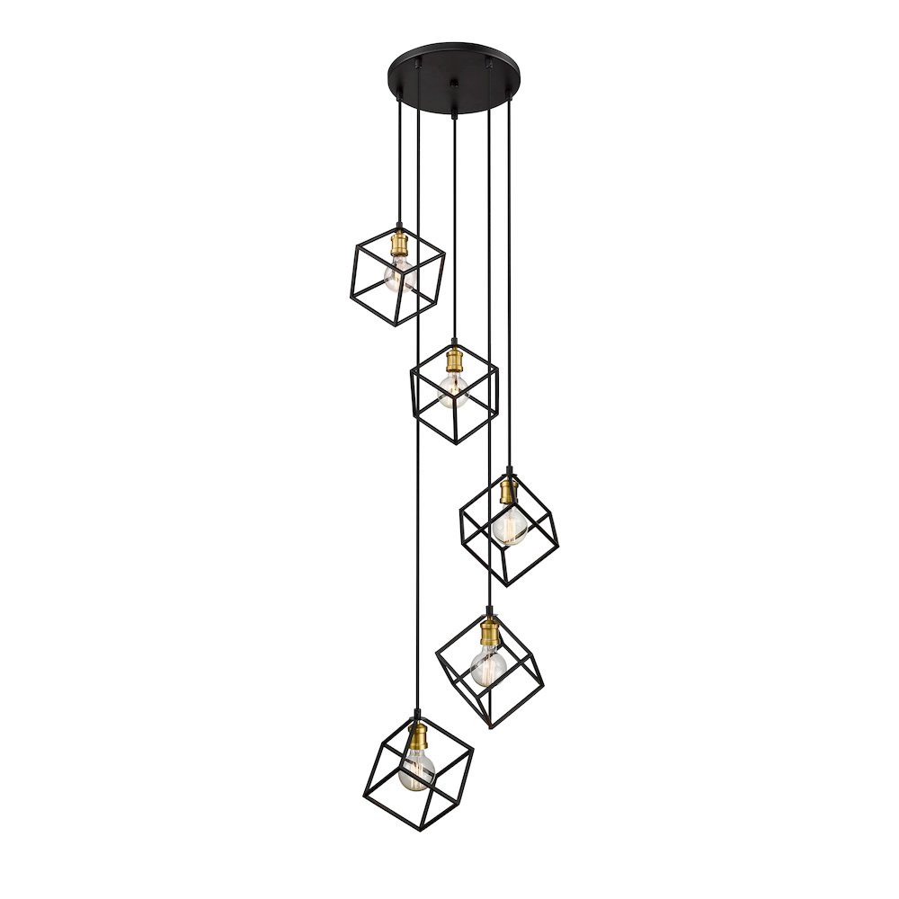 Z-Lite 5 Light Chandelier. Picture 3