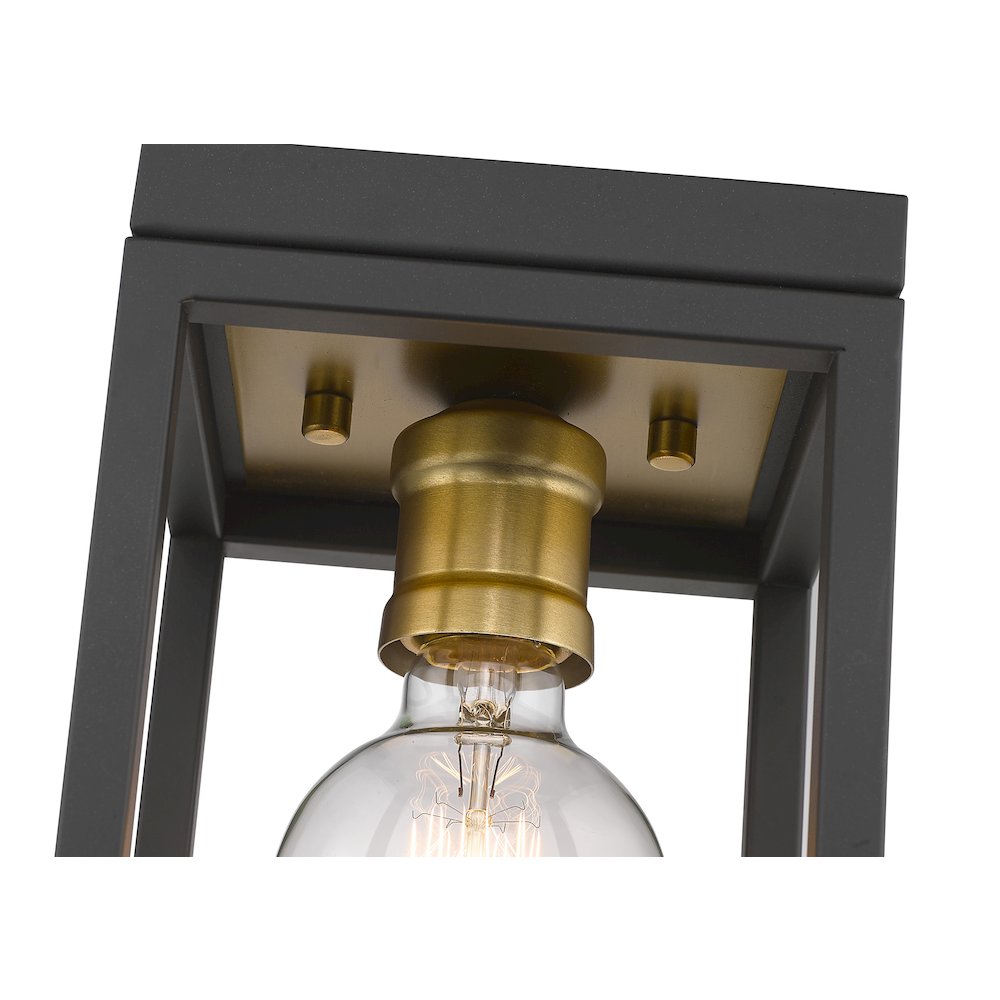 Z-Lite 1 Light Flush Mount. Picture 4